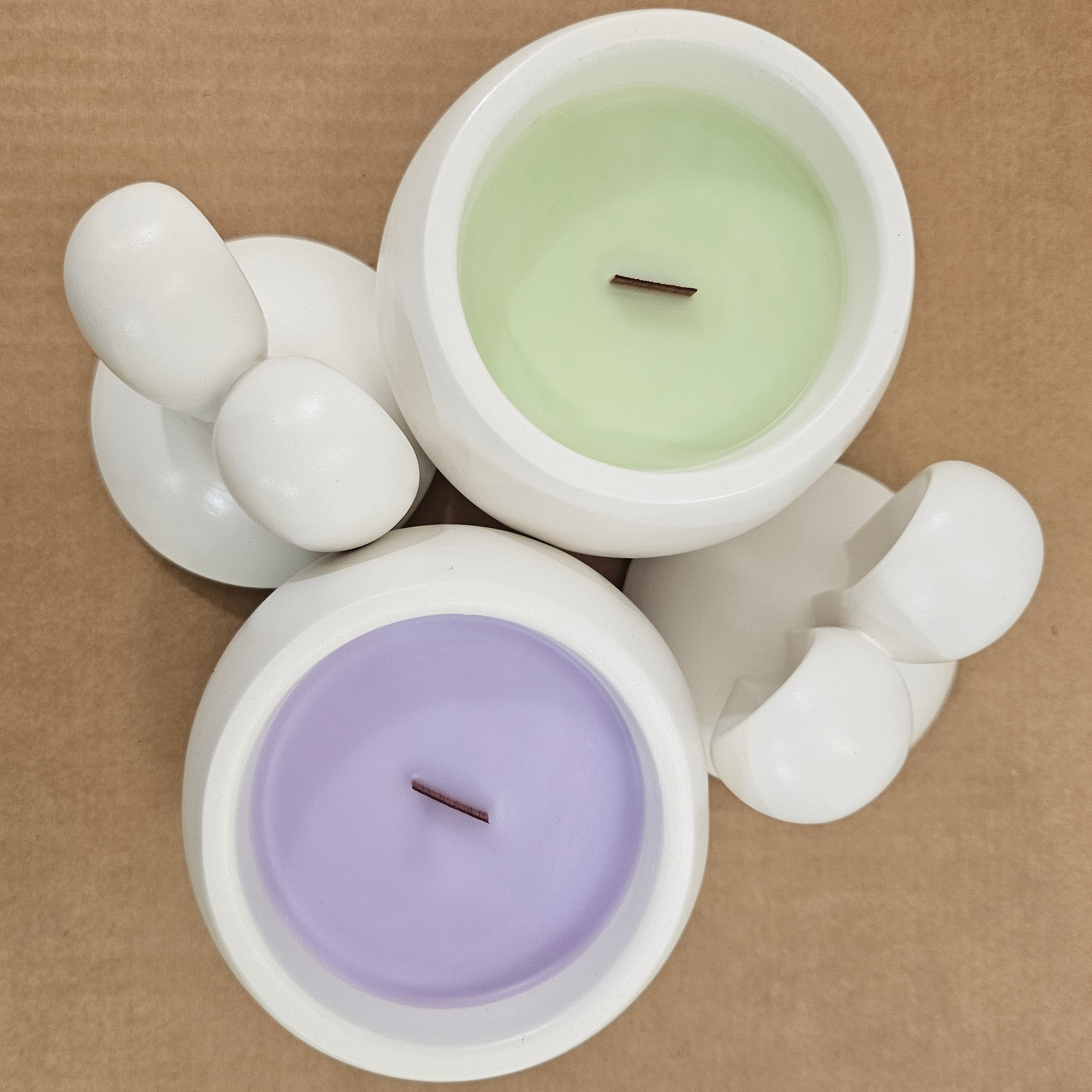 Candela Coniglietto - Bianca / Lime Mango