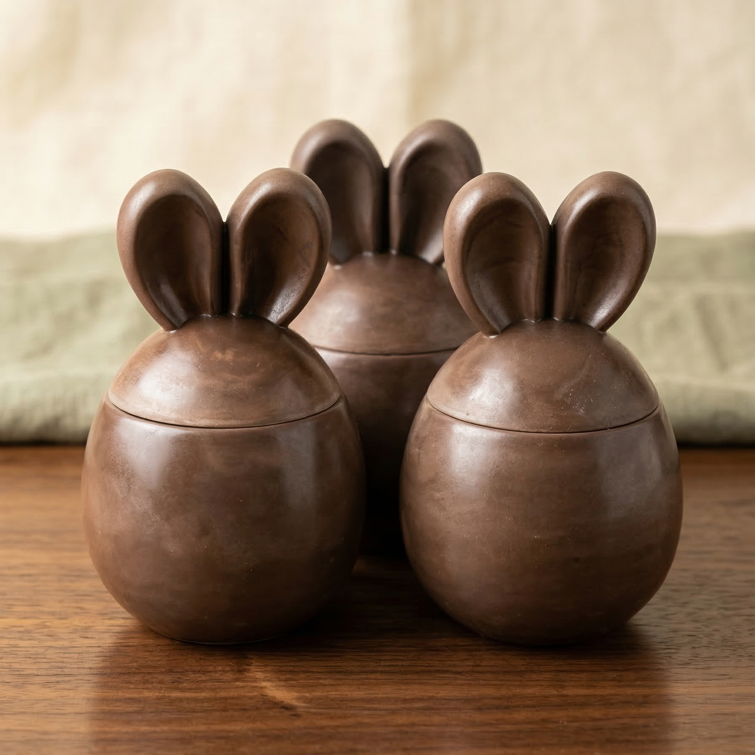 Candela Cioccolato Granella - Marrone / Vaniglia