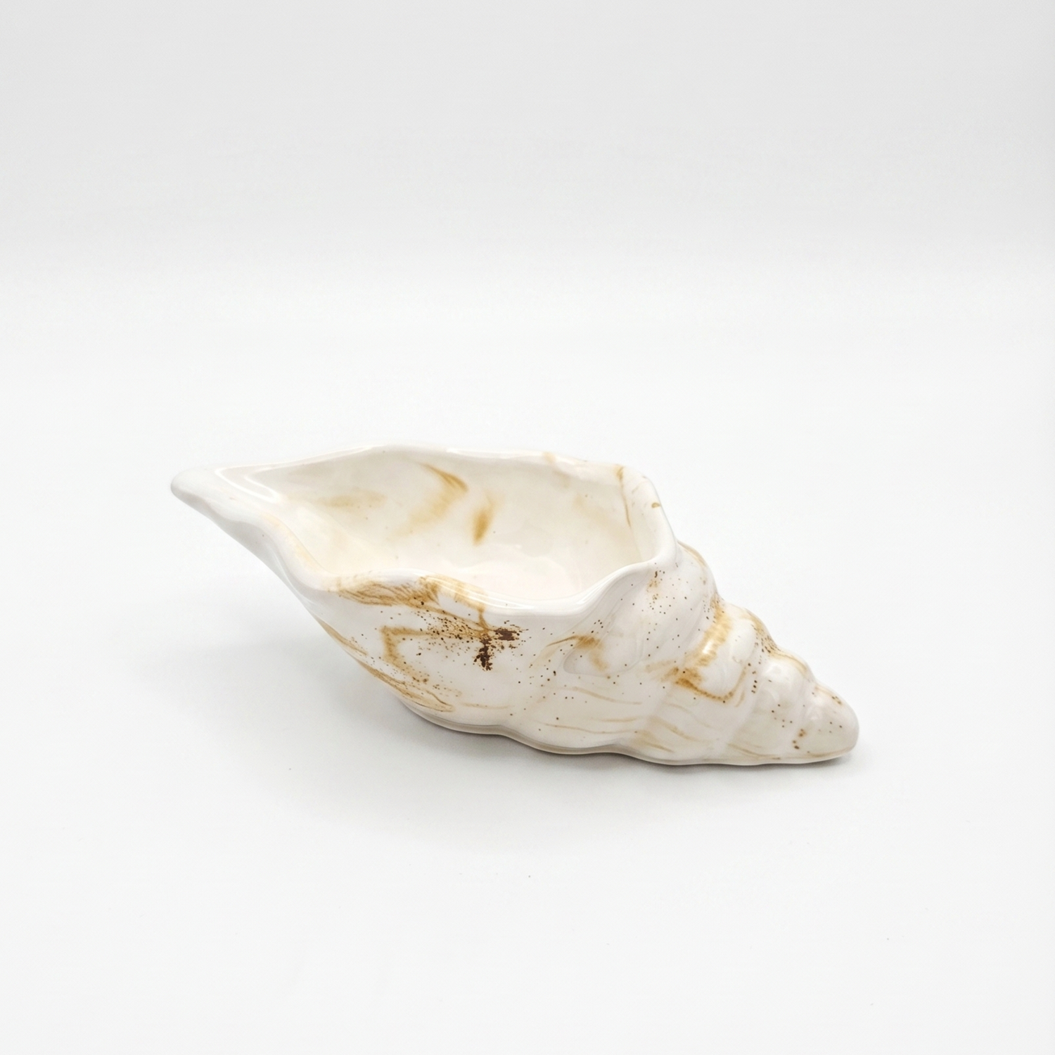 Contenitore Aura - Bianco / Oro