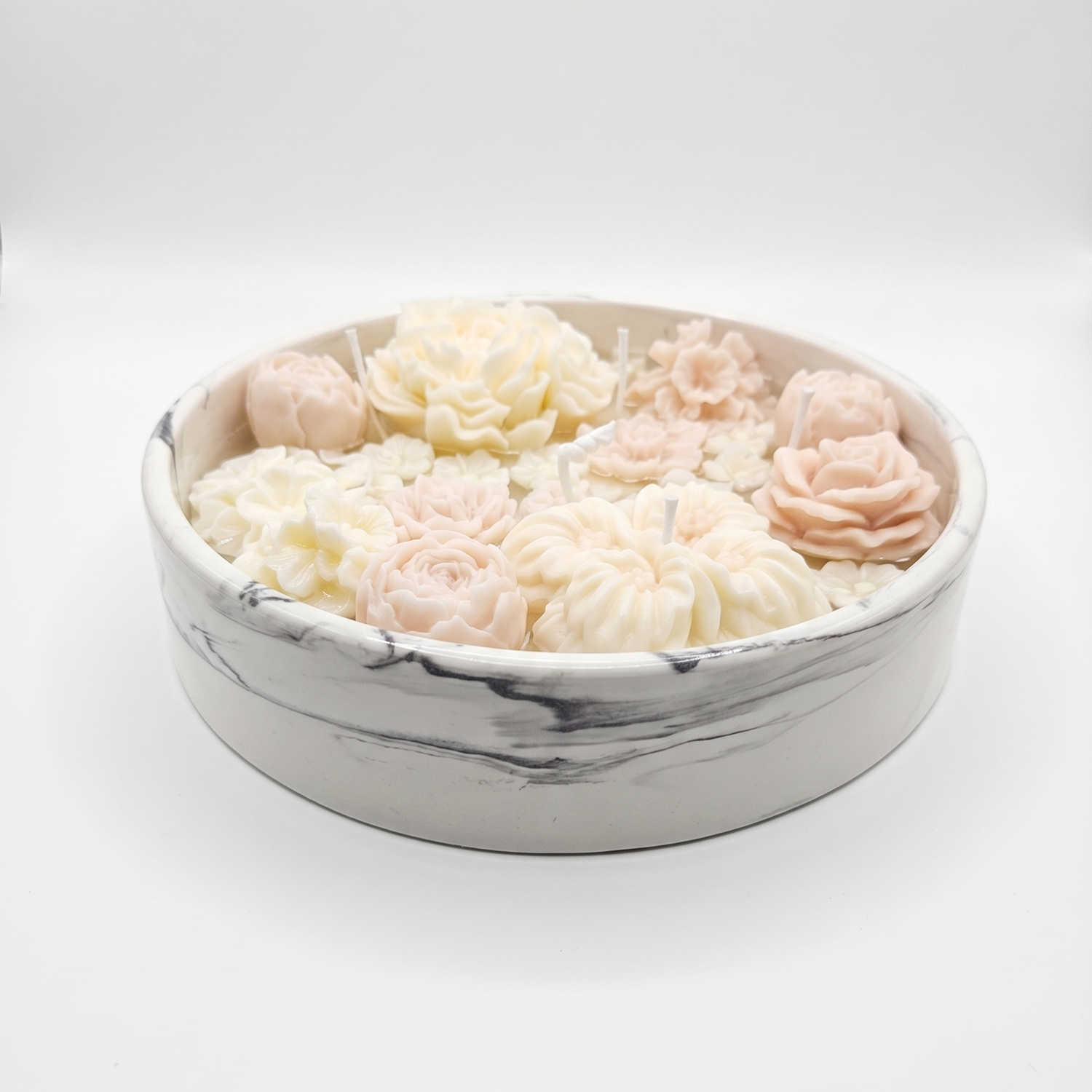 Candela Sogno di Farfalla - Bianca / Argento / Lime, Basilico, Mandarino