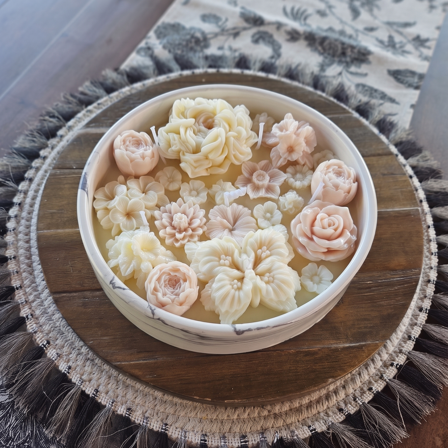 Candela Sogno di Farfalla - Bianca / Argento / Lime, Basilico, Mandarino