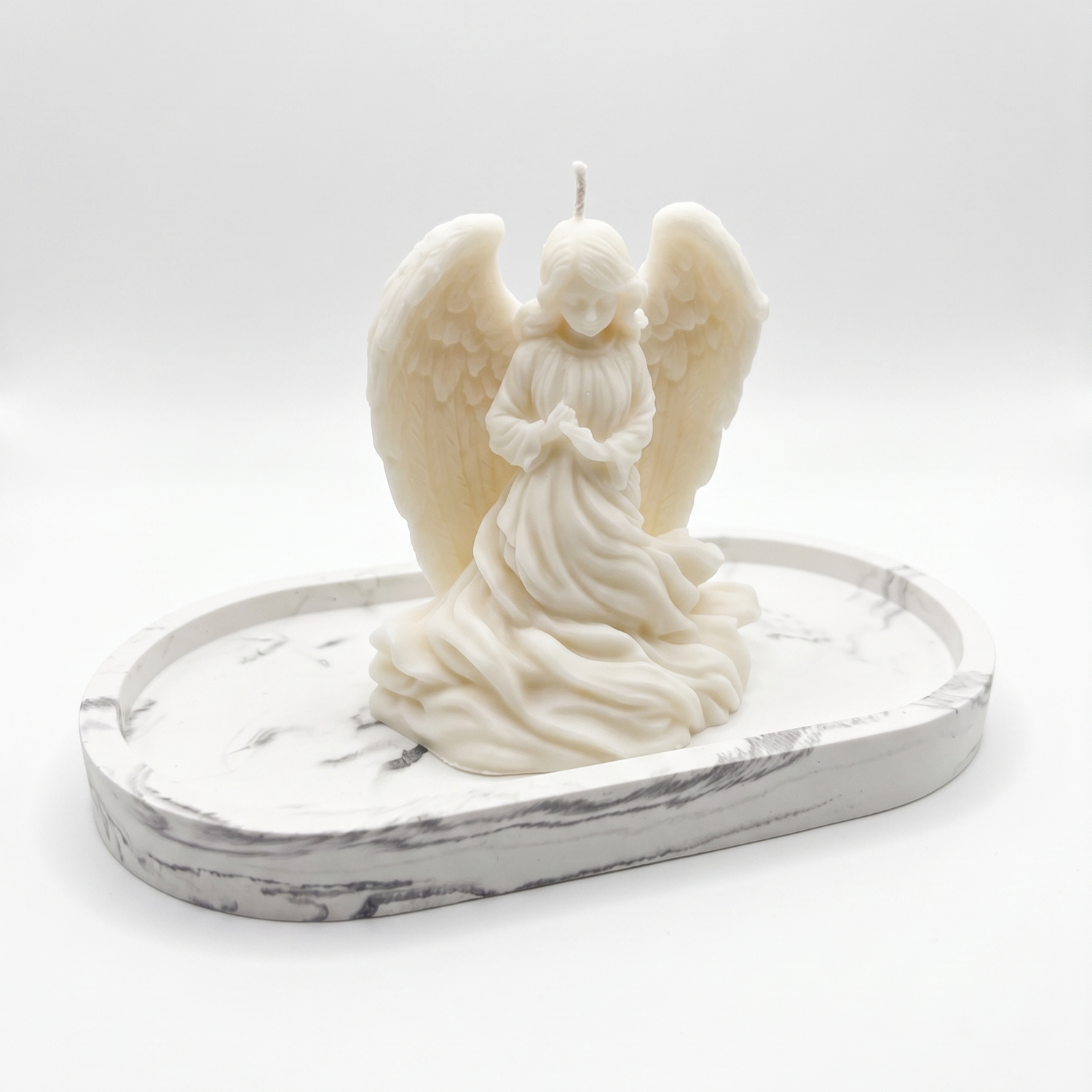 Vassoio design Classic - Bianco / Argento