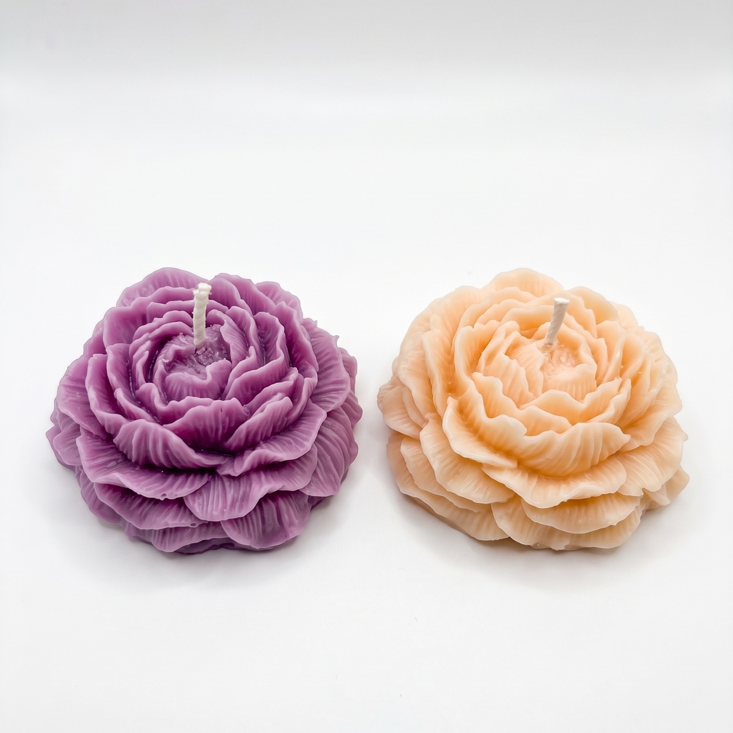 Candela Peonia - Arancione / Rosa / Ciliegia