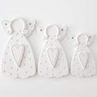 3 pezzi / Bianco