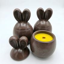 Candela Cioccolato Granella - Marrone / Vaniglia