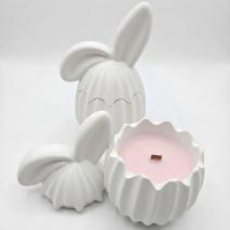Candela Mini Orecchio - Bianca / Pompelmo, Pomelo