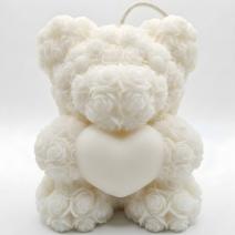 Candela Maxi Orsetto - Bianca / Cocco