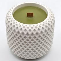 Candela Mosaico - Bianco / Verde Oliva / Green Leaf