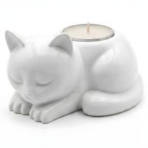 Candeliere design Gatto – Bianco