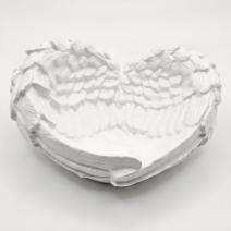 Candeliere e vassoio design Ali - Bianco