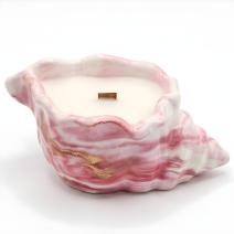 Candela Marea Rosa - Rosa / Bianca / Oro / Eucalipto, Canfora