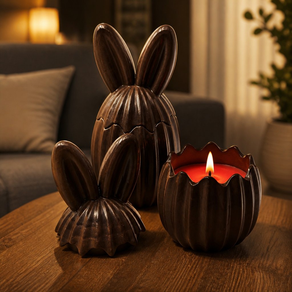 Candela Choco Coniglio - Marrone / Ciliegia, Mandorla