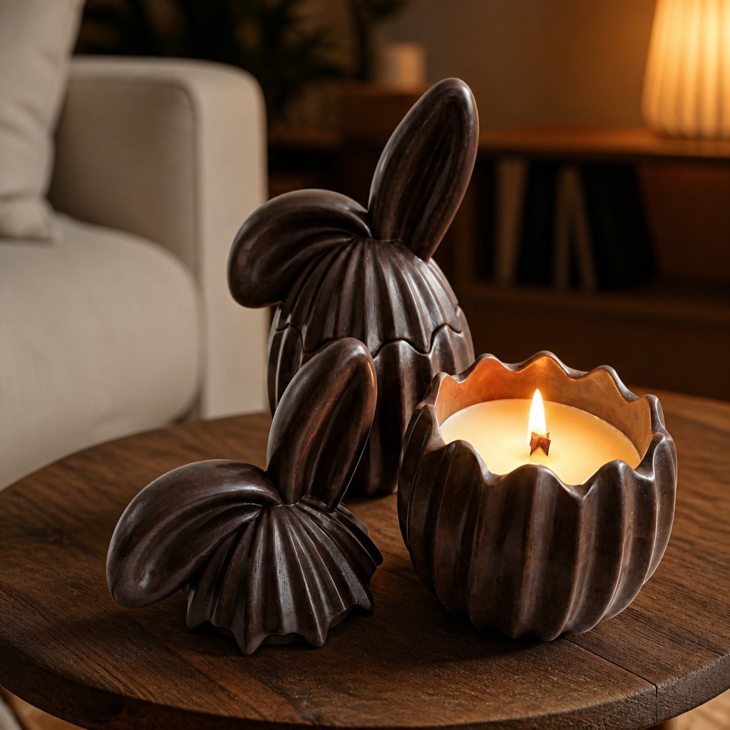 Candela Cioccolato Orecchietta-Marrone/Limetta, Mango