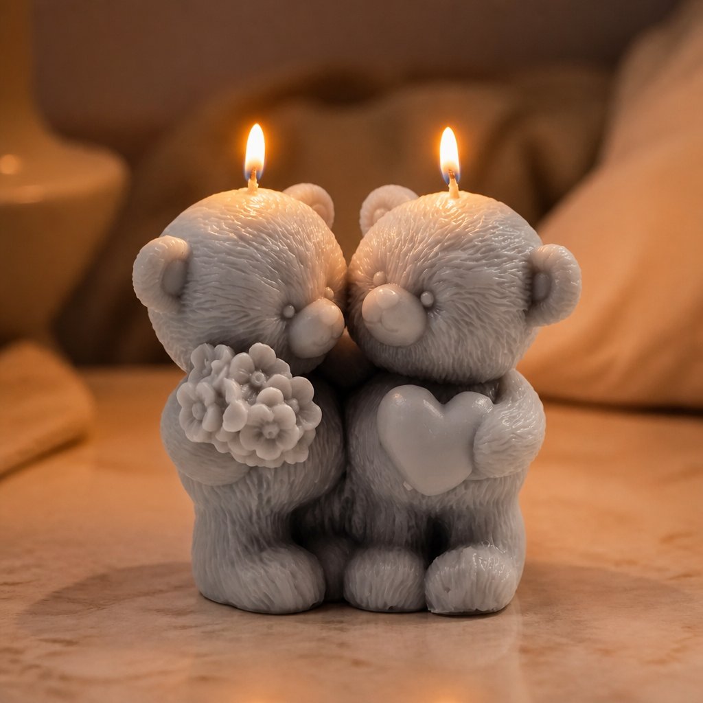 Candela Per Sempre - Grigia / Vaniglia