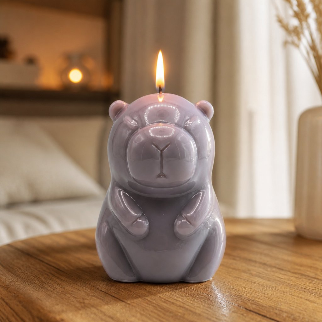 Candela Capibara - Grigia / Vaniglia