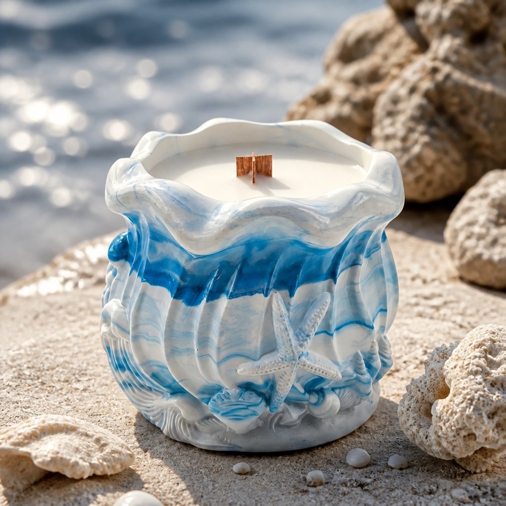 Candela Oceano - Bianca / Blu / Lime, Mango