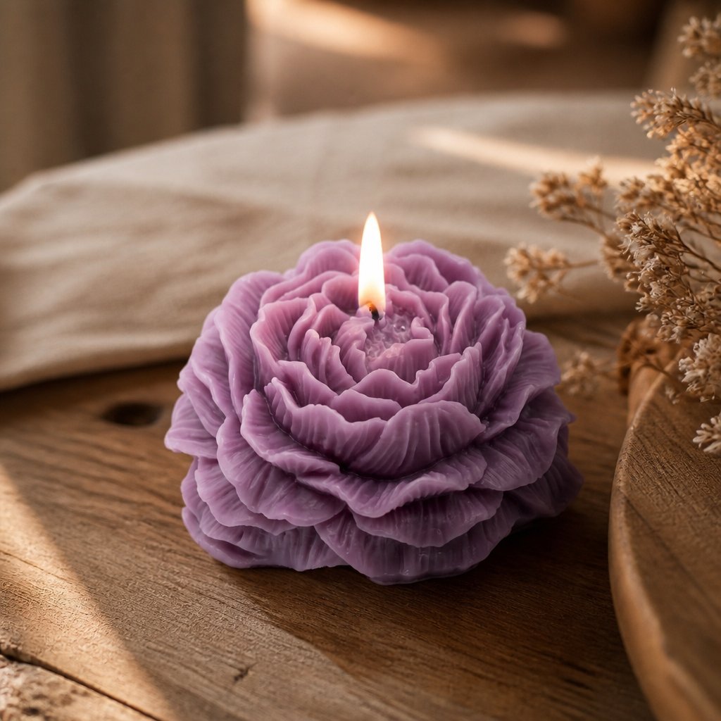 Candela Peonia - Viola / Lavanda